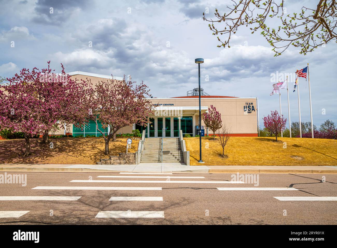 Ein Trainingskomplex für Athleten in Colorado Springs, Colorado Stockfoto