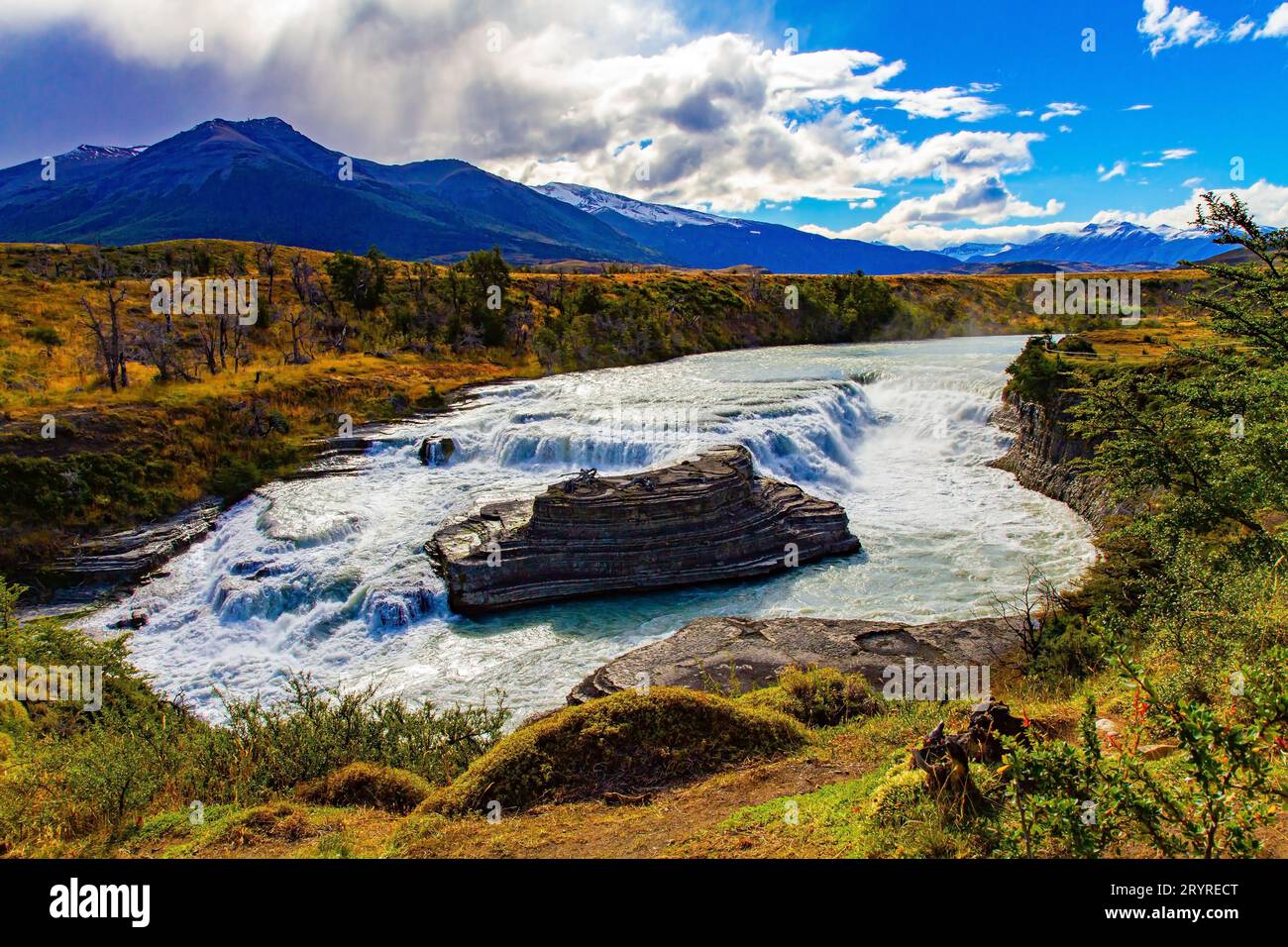 Unglaubliche atemberaubende Landschaft Stockfoto