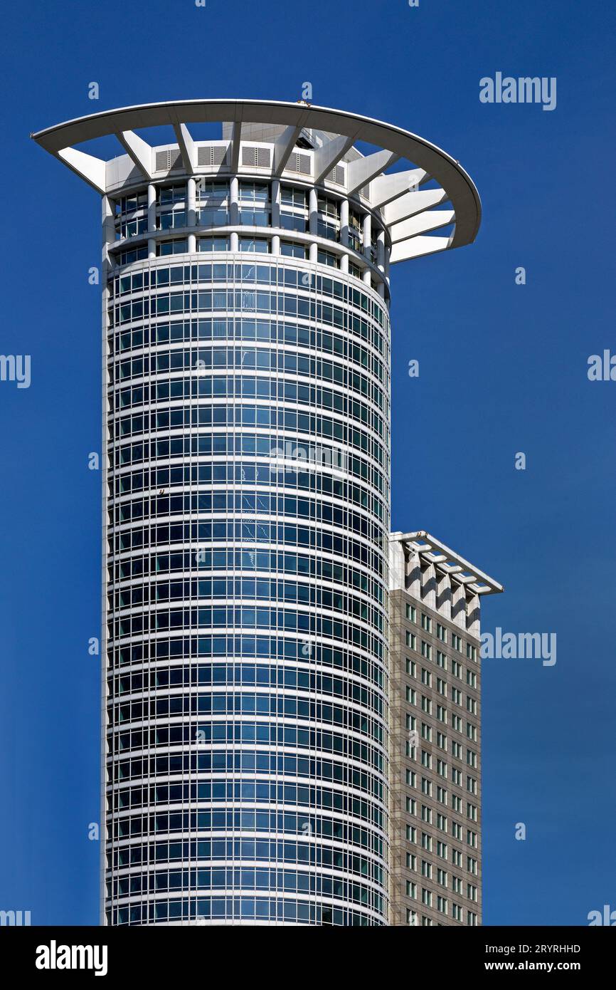 DZ Bank Wolkenkratzer, Westend 1, Frankfurt am Main, Hessen, Deutschland, Europa Stockfoto