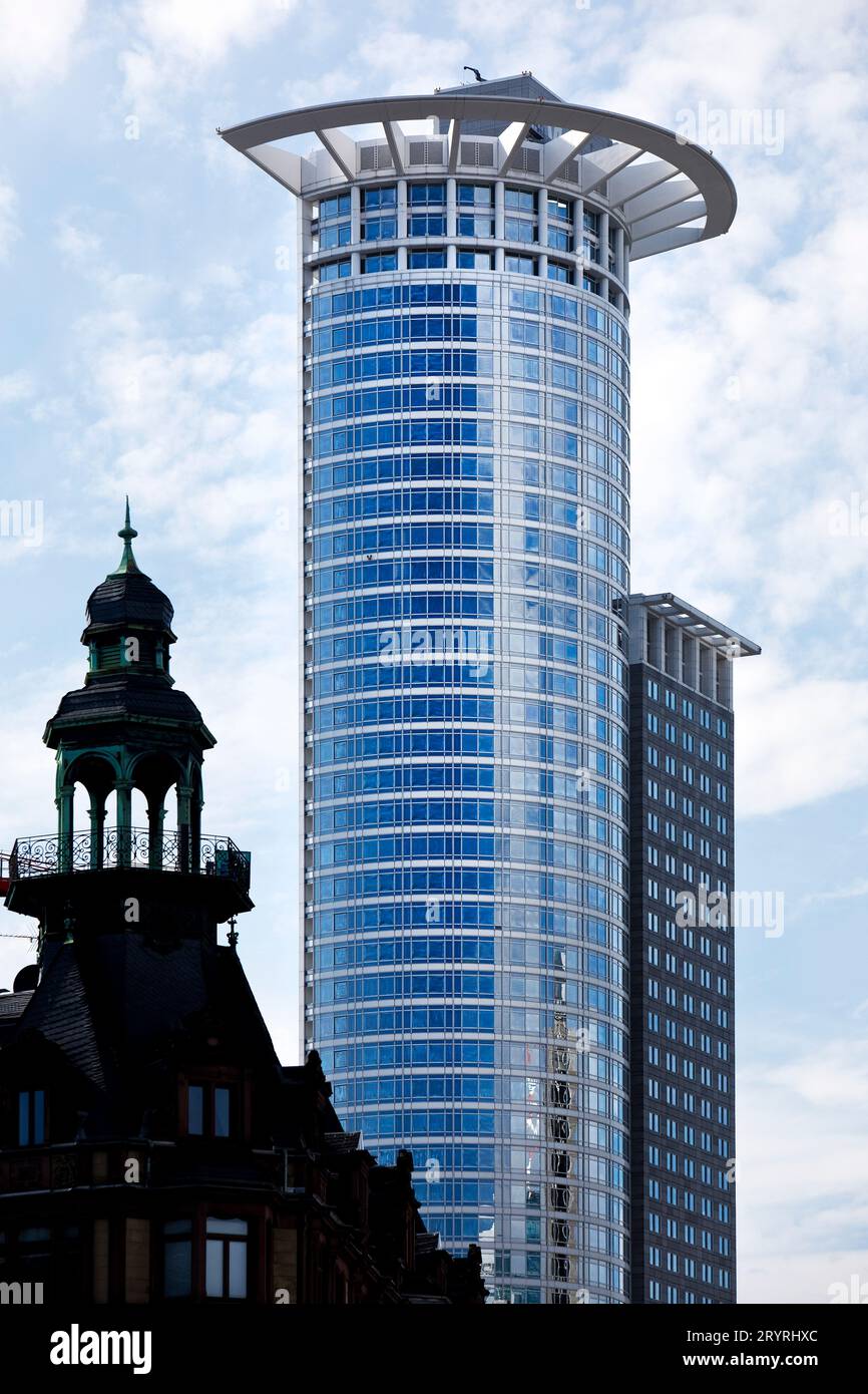 DZ Bank Wolkenkratzer, Westend 1, Frankfurt am Main, Hessen, Deutschland, Europa Stockfoto