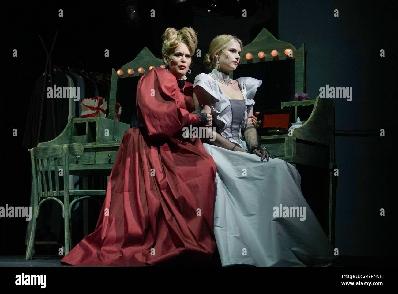 September 2023. Russland, Moskau. Moskauer Theater, benannt nach N