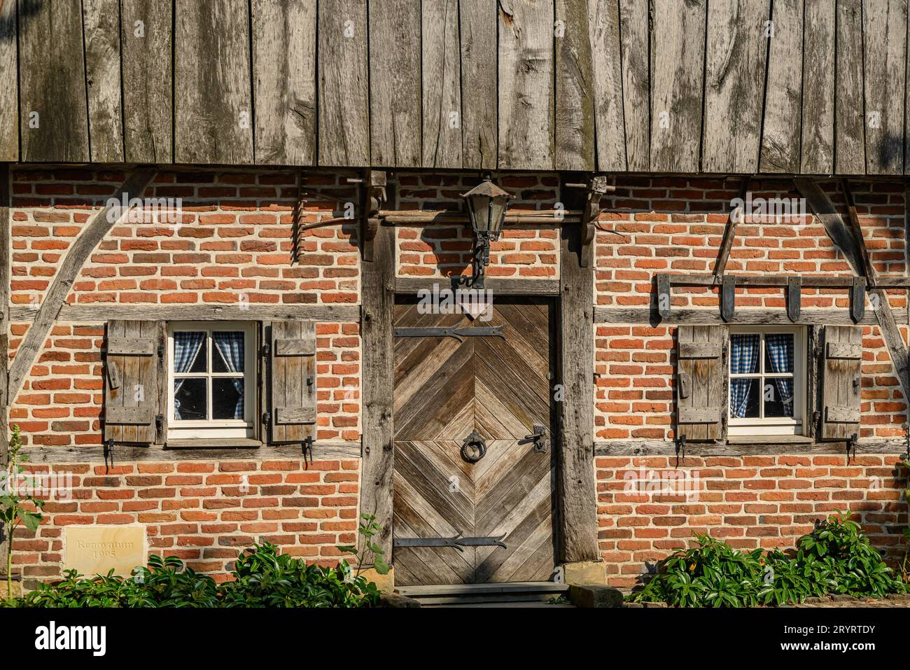 Altes Truss-Haus in westfalen Stockfoto
