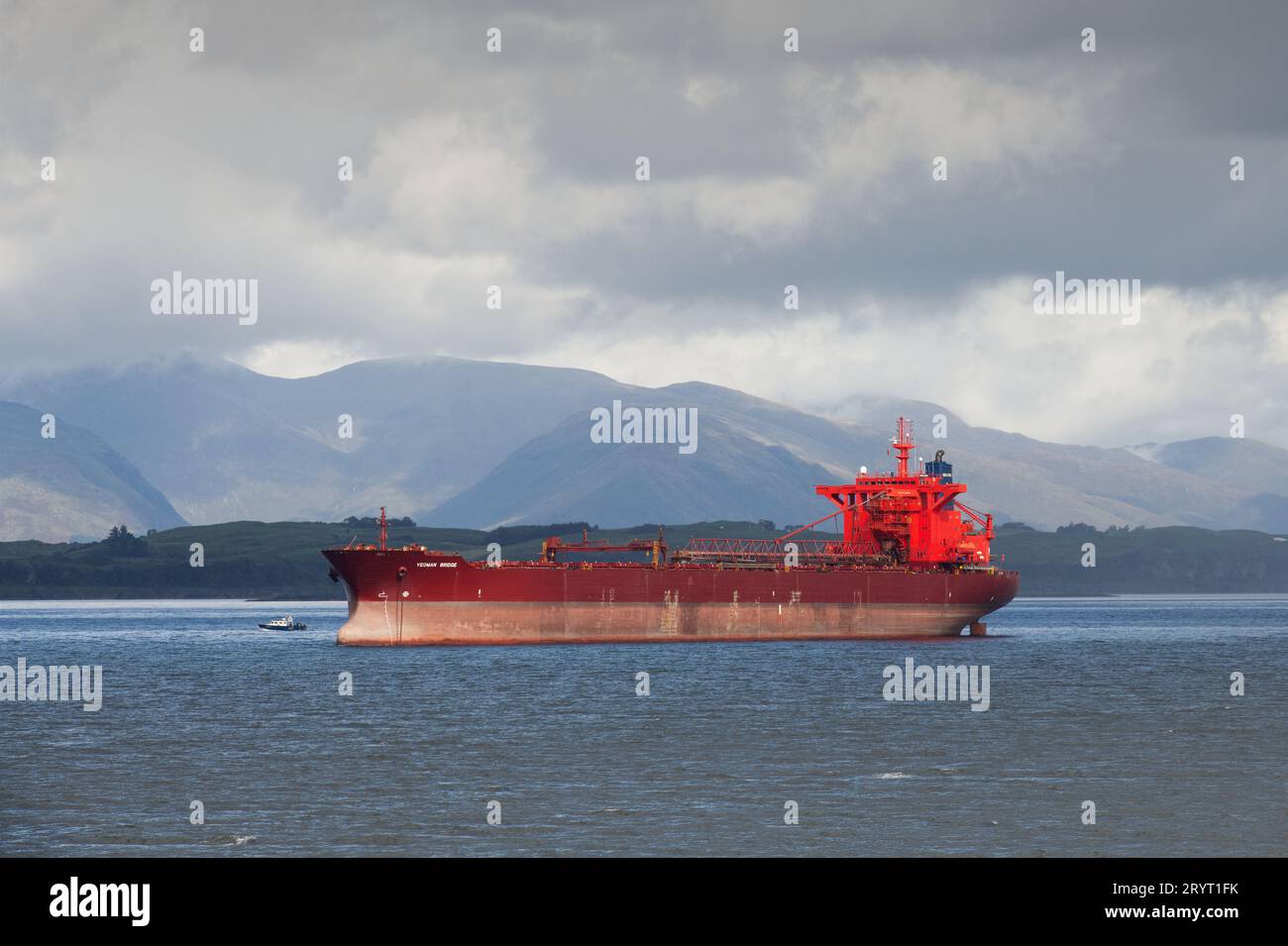 Yeoman Bridge, Loche Linnhe zwischen Oban und der Isle of Mull Stockfoto