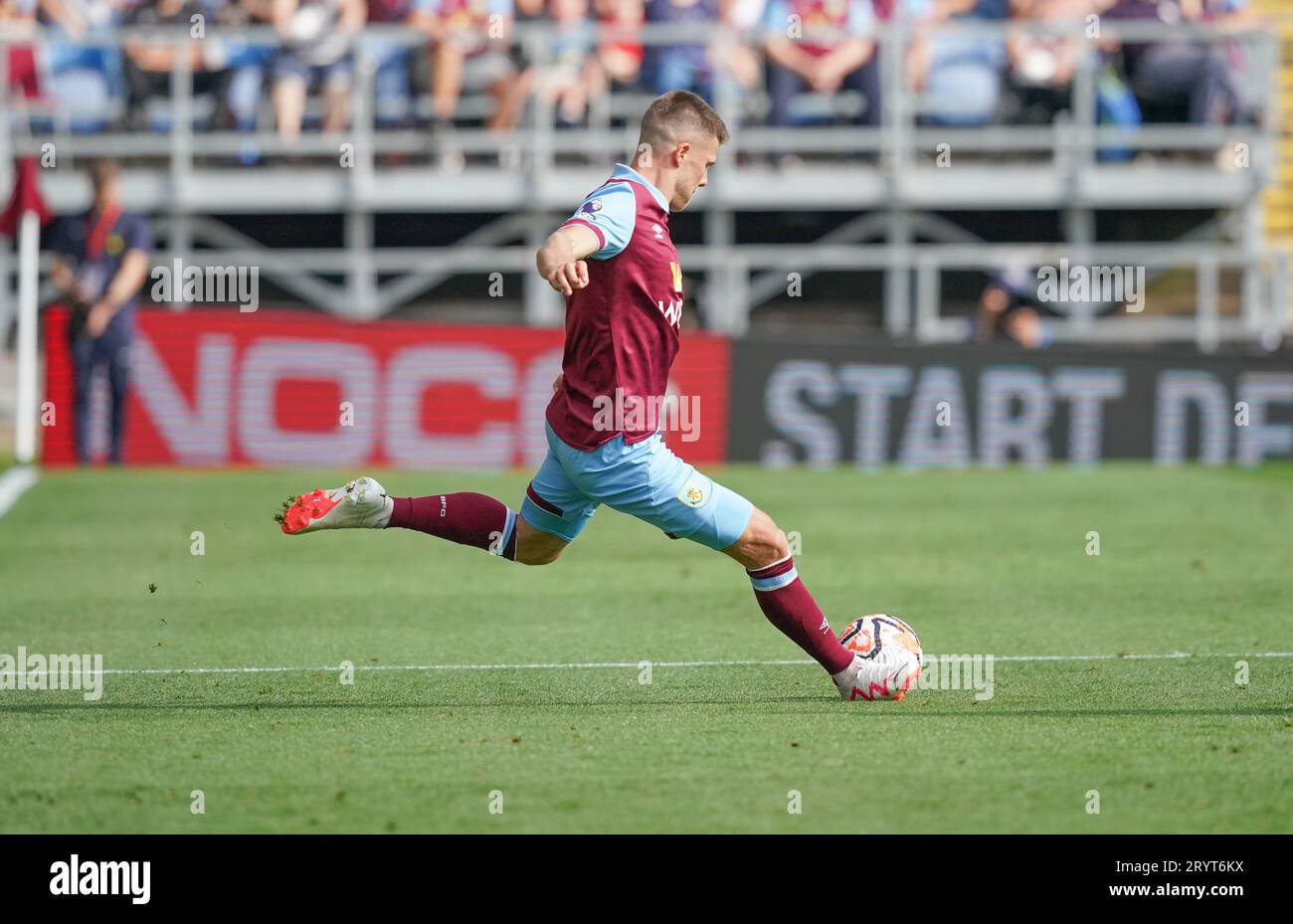 Burnley FC gegen Tottenham Hotspur im Turf Moor für das Spiel der Premier League am 2. September 2023 Stockfoto