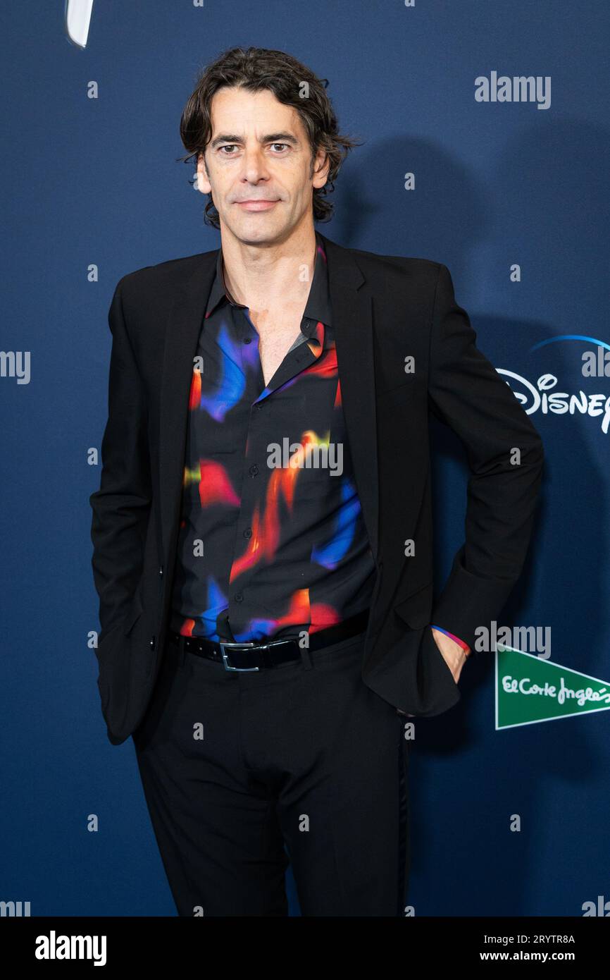 Eduardo Noriega besucht Disney Centenary Konzert im Teatro Real, Madrid, 30. September 2023. (Foto von David Cruz Sanz/Alter Photos/SIPA USA) Stockfoto