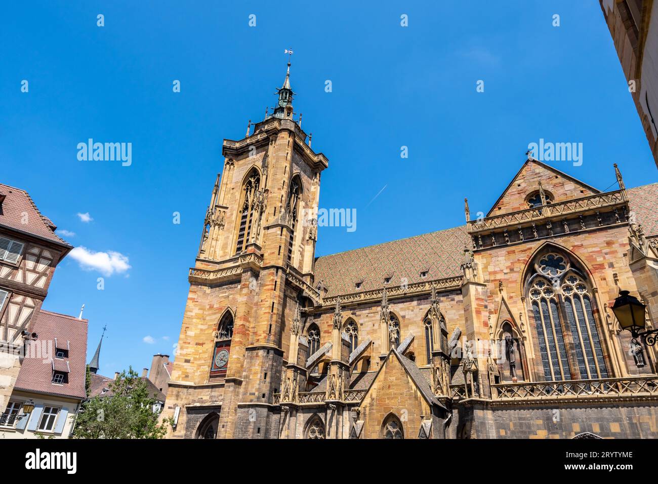 St. martins Kirche in colmar Stockfoto