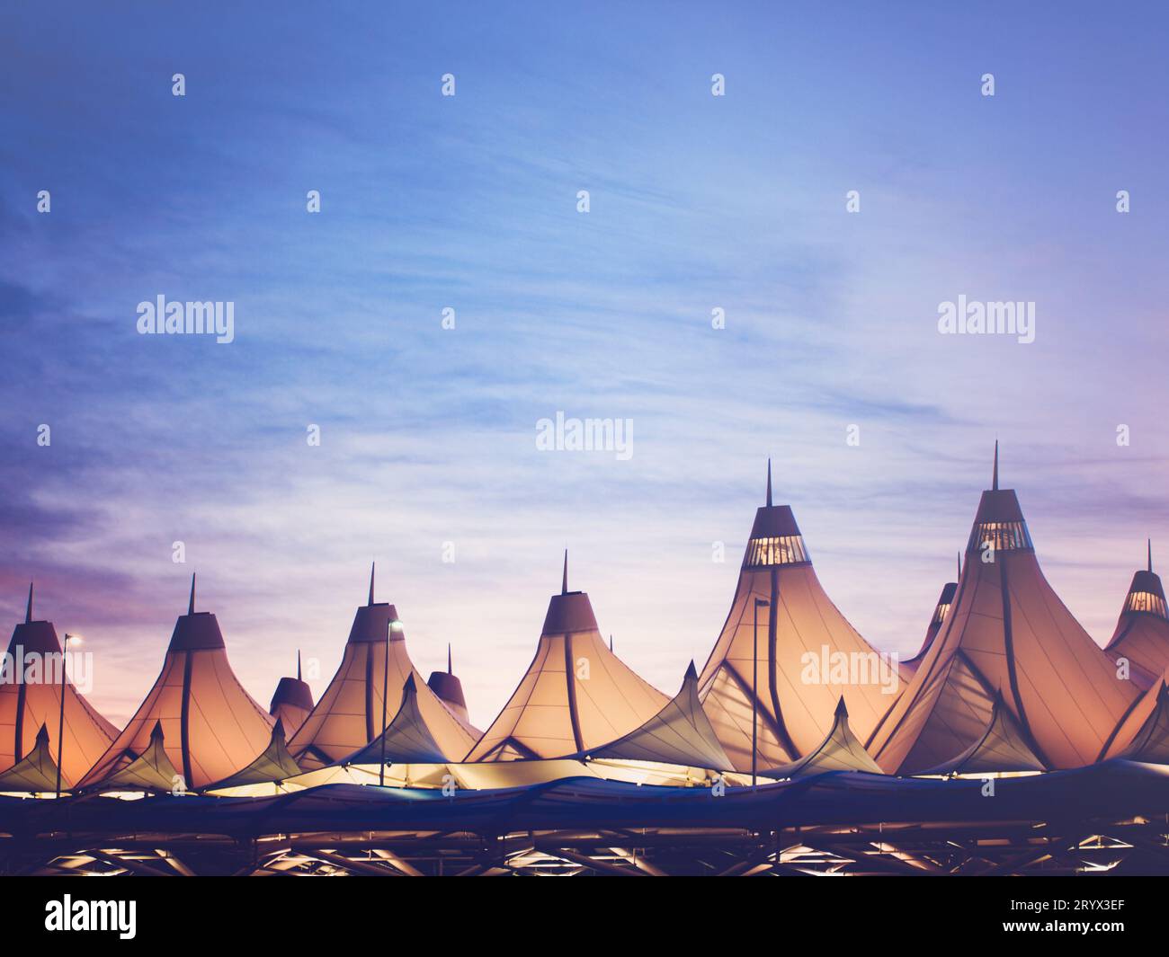 Denver International Airport Stockfoto