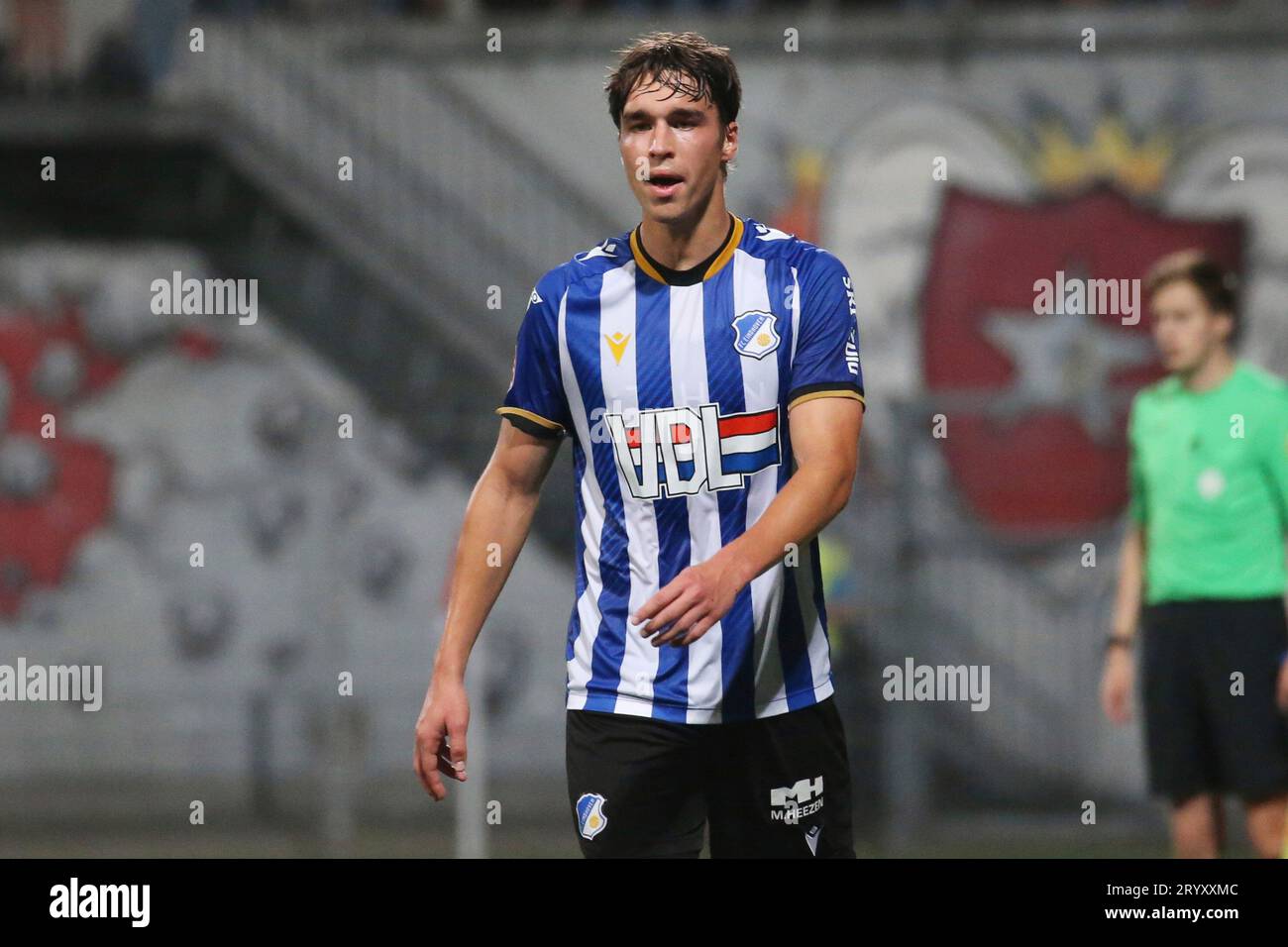 Maastricht, Niederlande. Oktober 2023. Maastricht, Niederlande 02. Oktober 2023: Keuken Kampioen Divisie - 2023/2024 - MVV Maastricht gegen FC Eindhoven im Bild: Dyon Dorenbosch (FC Eindhoven) Credit: dpa/Alamy Live News Stockfoto