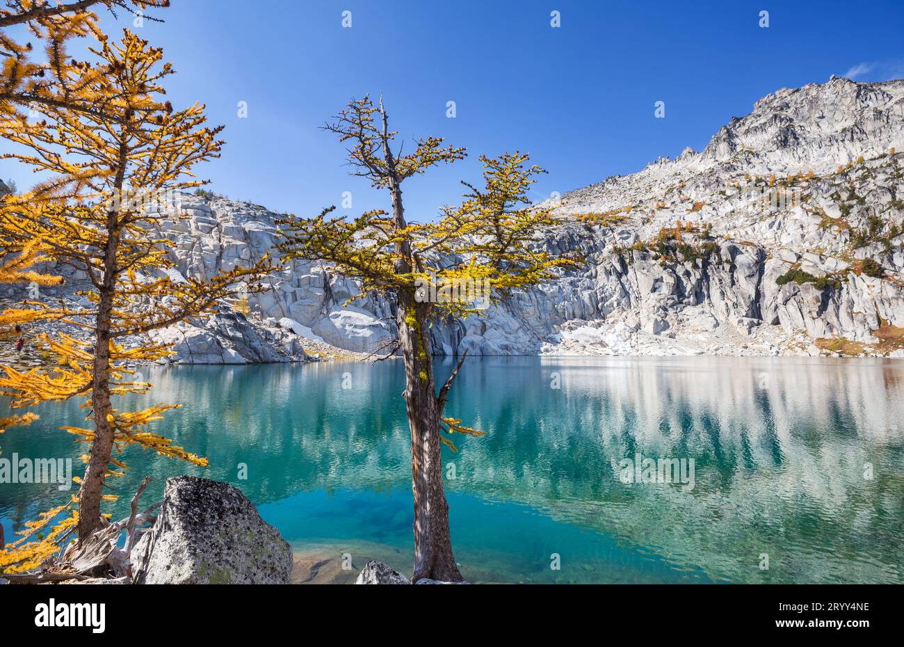 Alpensee Stockfoto