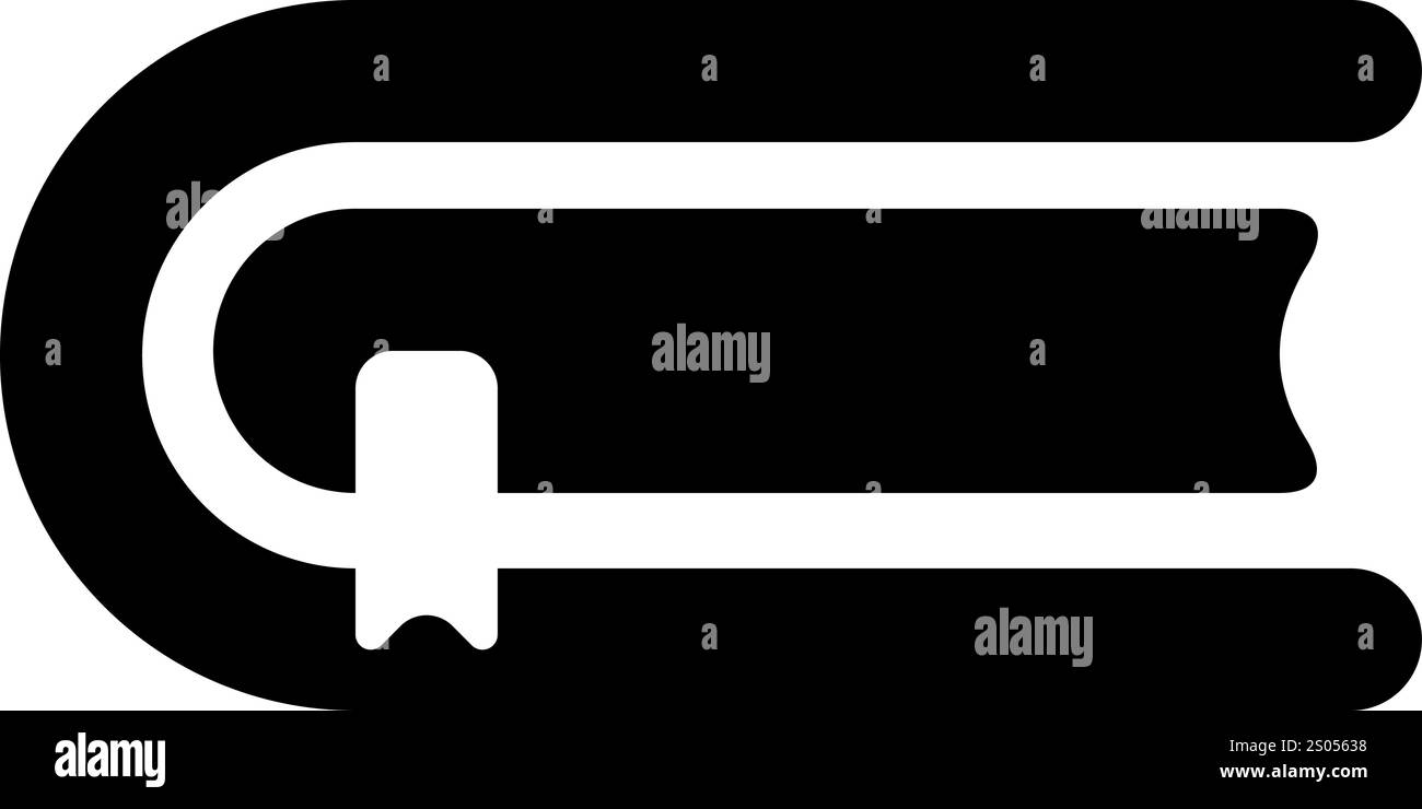 Eine Sammlung von Symbolen für Bildungstools, Schulmaterial und Lernressourcen, ideal für E-Learning, Bildungsplattformen, und Klassendesign. Stock Vektor