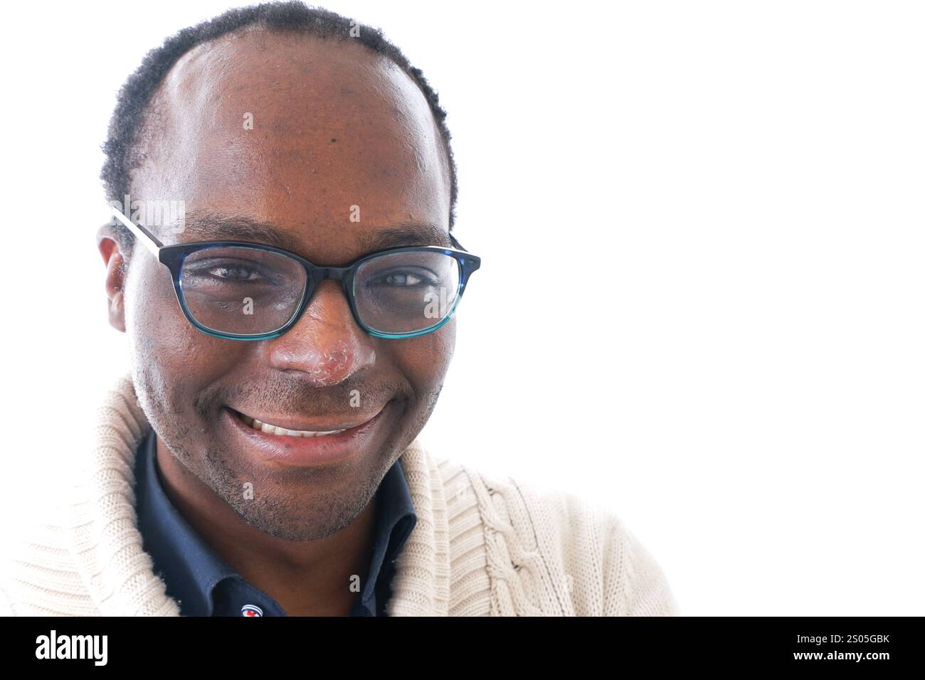 Lächelnde Männer Stockfoto