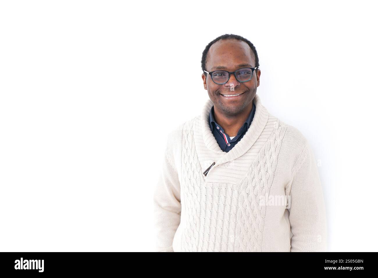 Lächelnde Männer Stockfoto