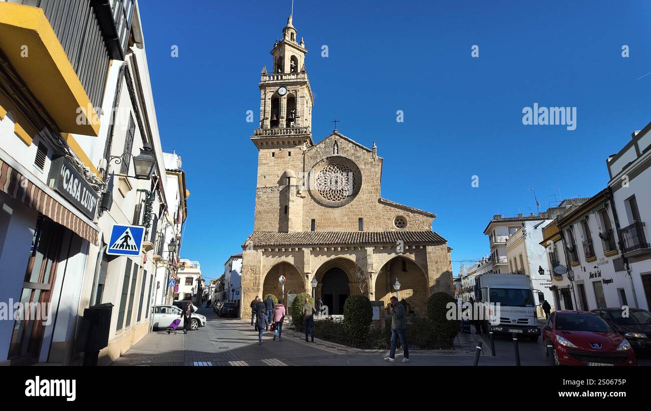 Parroquia de San Lorenzo Mártir in Córdoba: Fernandinische Architektur mit ehemaliger Moschee Stockfoto