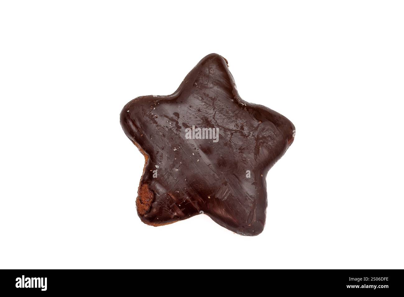 Handgemachte Weihnachtskekse auf weißem Hintergrund – festliches Backen und saisonale Leckereien – 3 Stockfoto