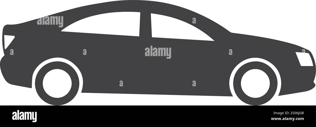 Farbenfrohe Silhouette und grafische Zeichnungen Stock Vektor