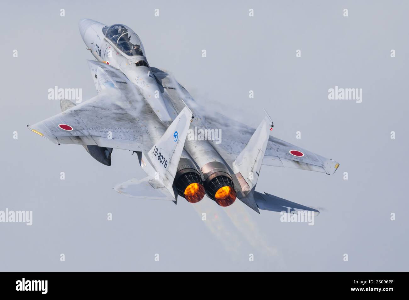 Japan, 14. November 2024: McDonnell Douglas F-15J Eagle auf der Komatsu Air Base in Japan Stockfoto