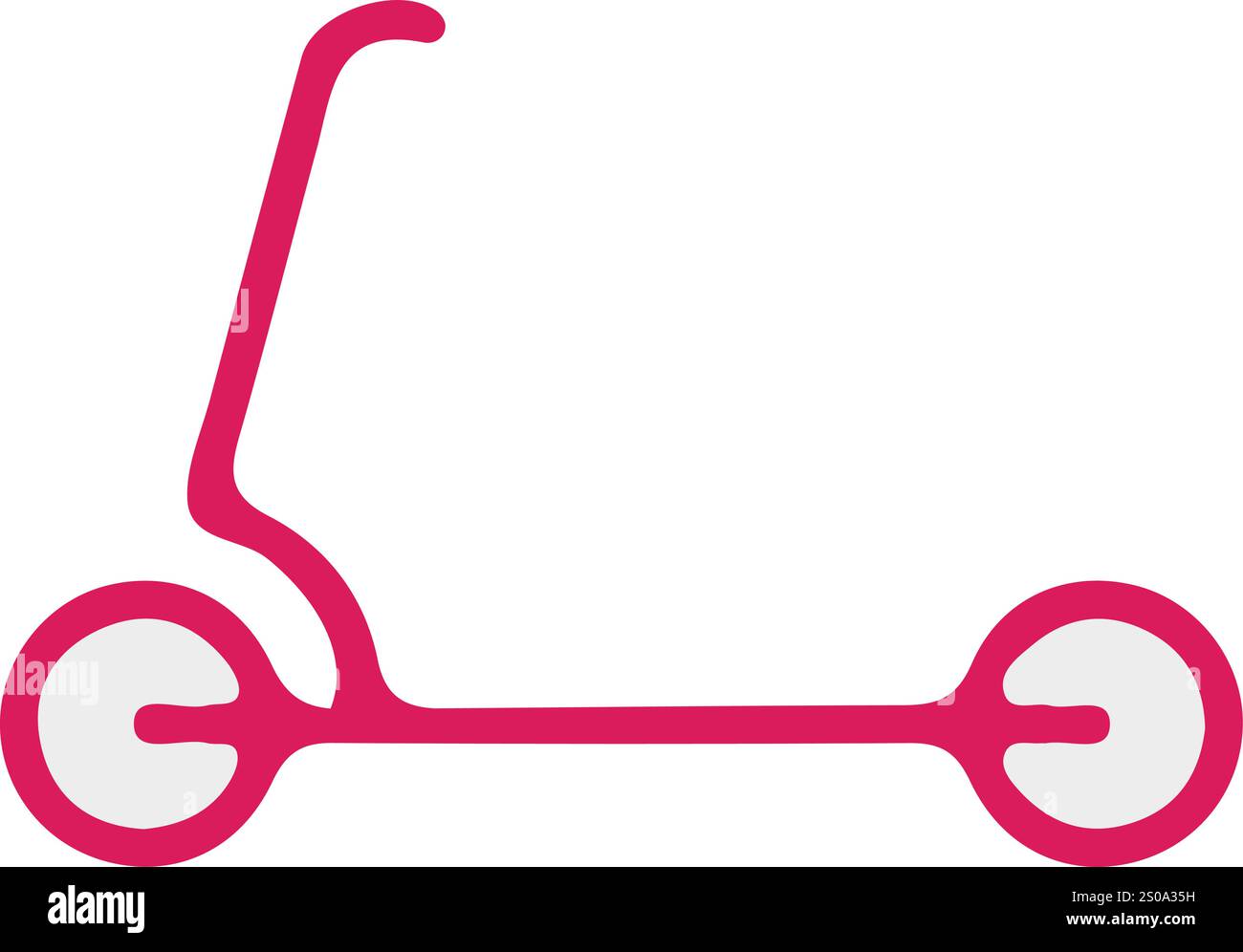 Vektor-Fahrrad-Illustration Design Stock Vektor