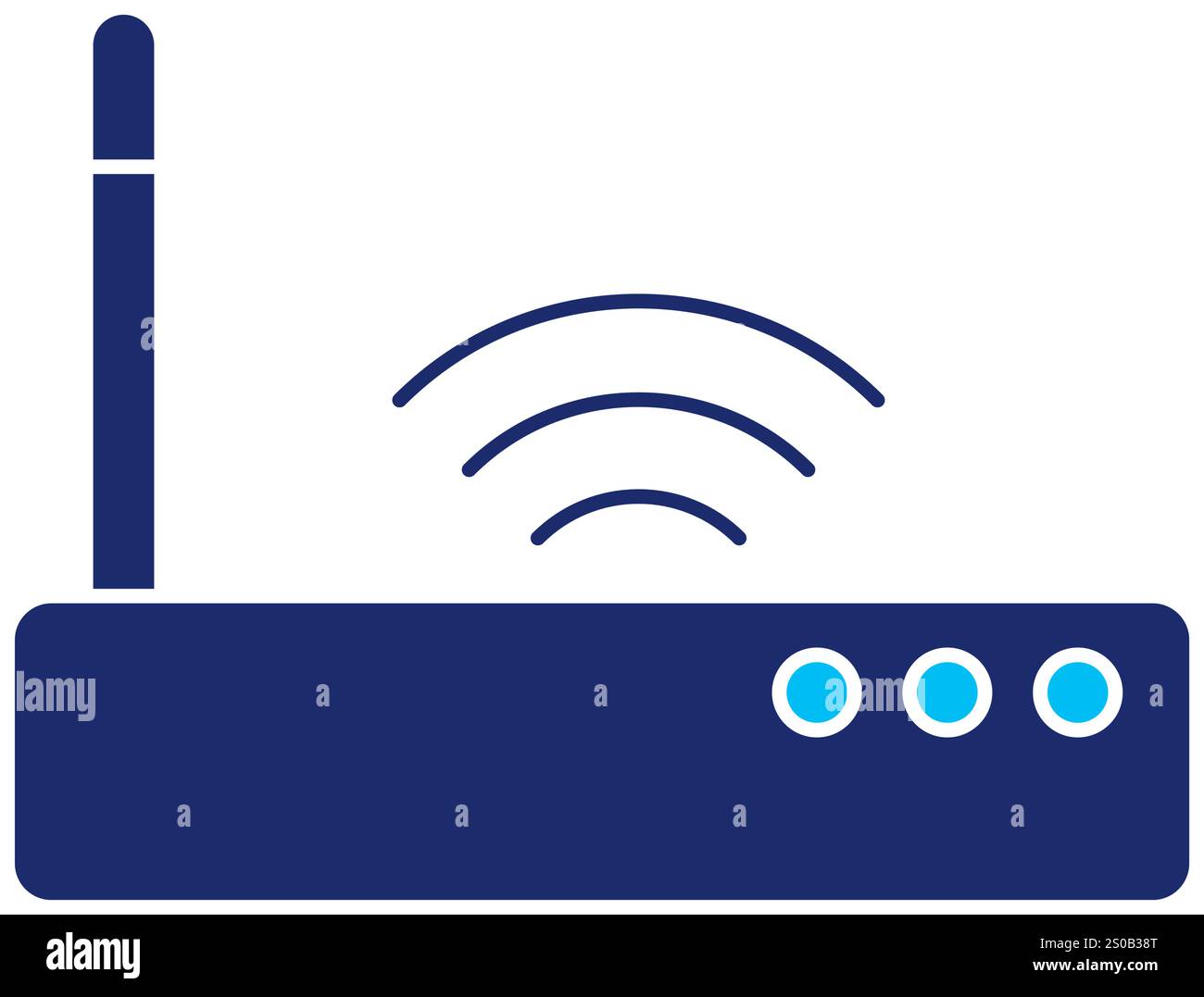 Router Internet Appliance Stock Vektor