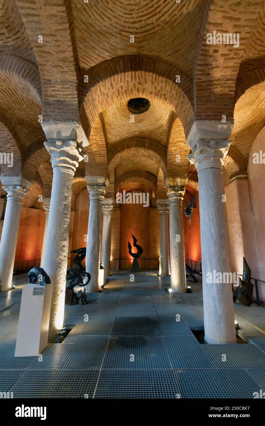 Die Gulhane Park Zisterne in Istanbul, Türkei Stockfoto