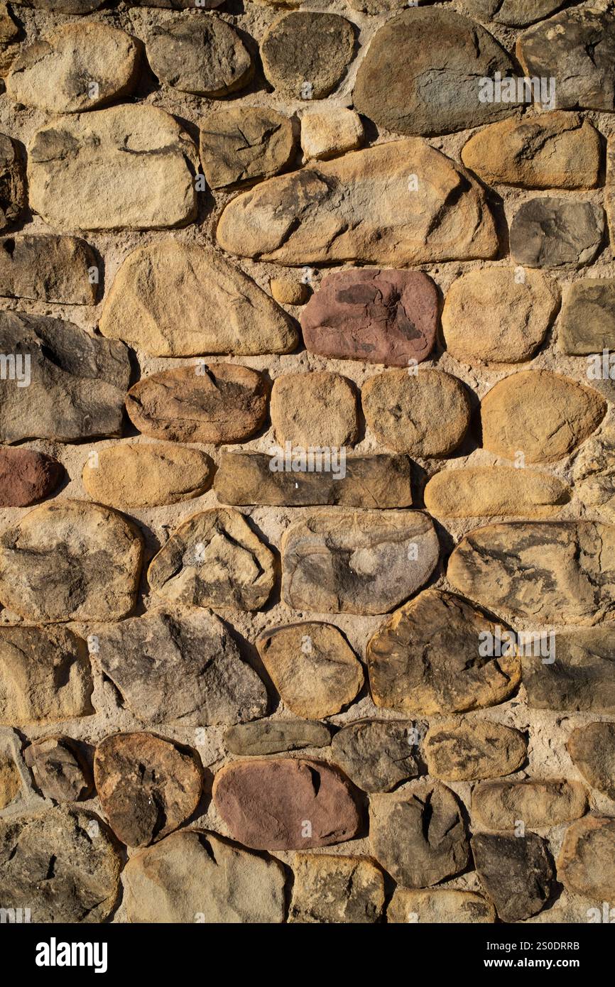 Die Außenmauern von Cardiff Castle in Cardiff South Wales Stockfoto