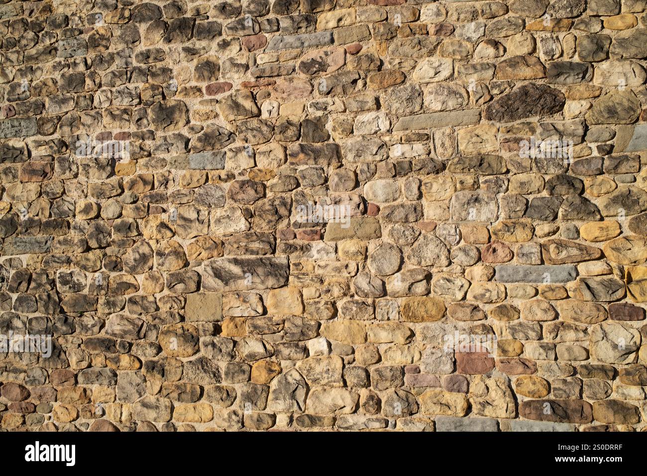 Die Außenmauern von Cardiff Castle in Cardiff South Wales Stockfoto