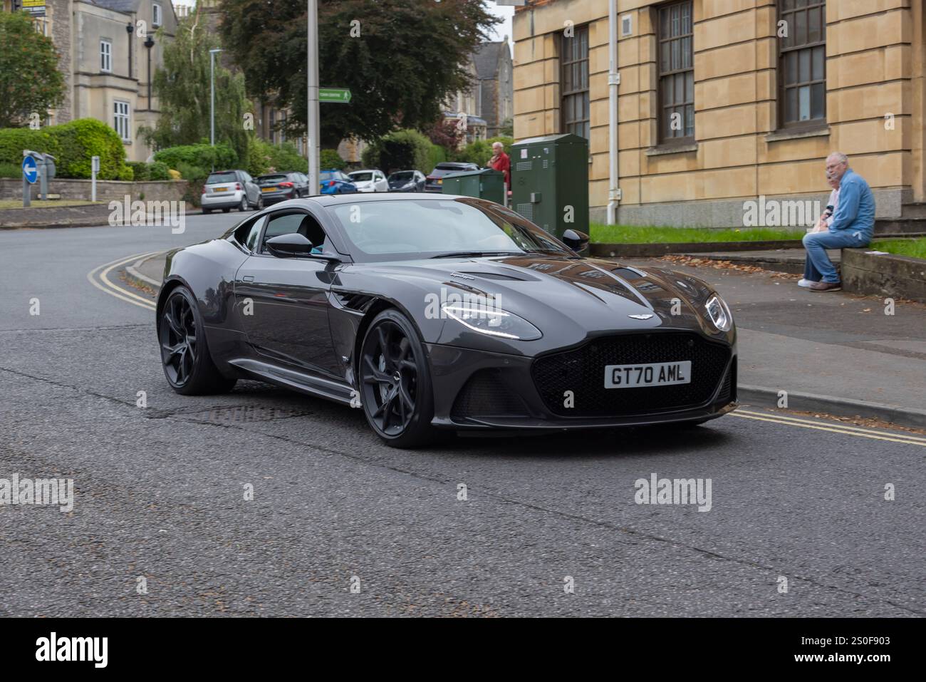 Aston Martin DBS V12 Stockfoto
