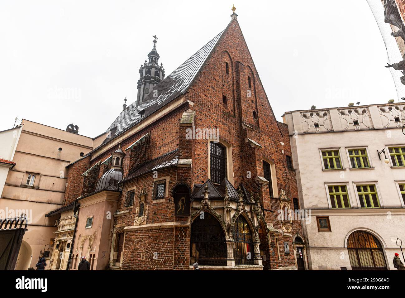 Barbarakirche: Ein gotischer Juwel in Krakau Stockfoto