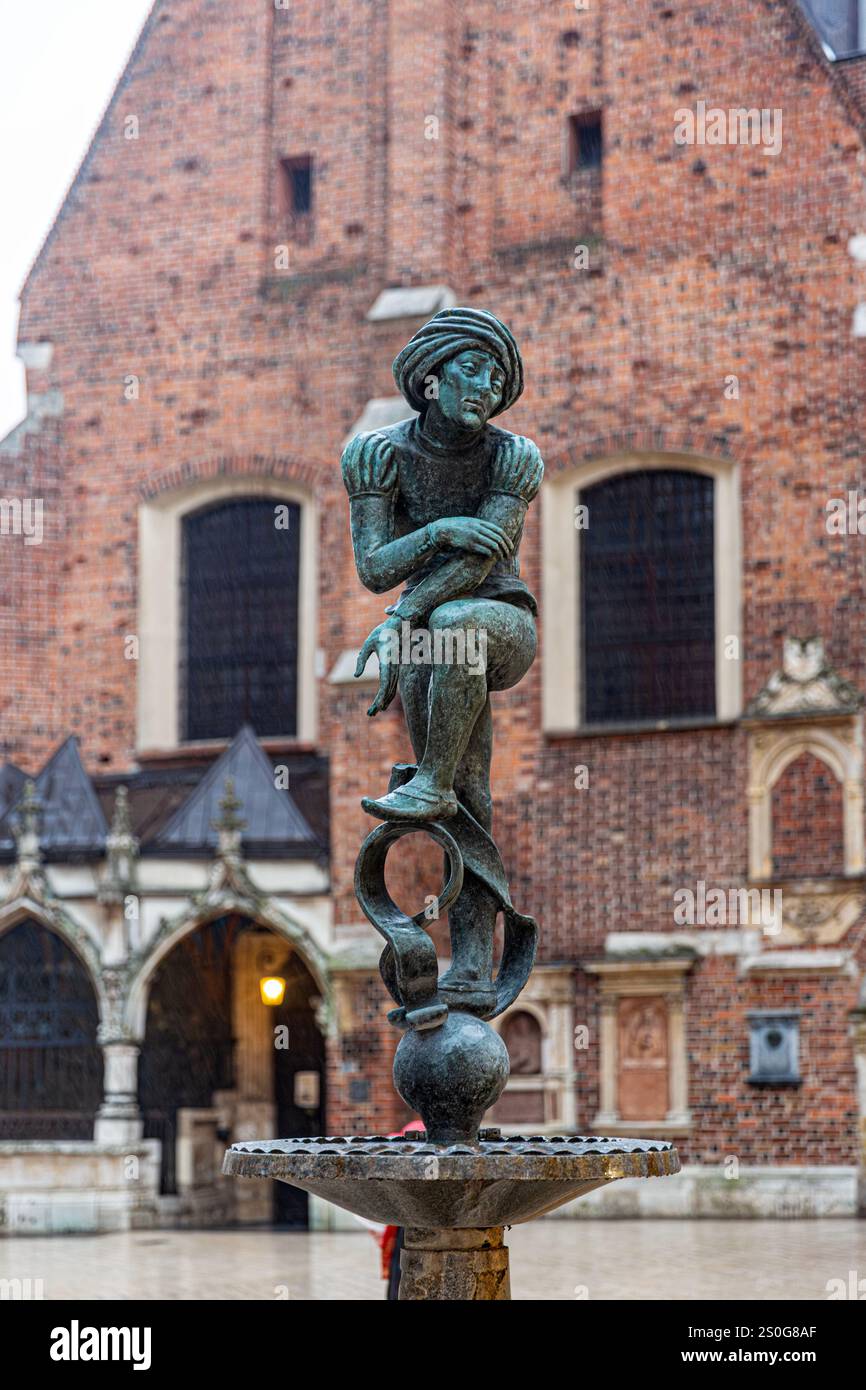 Barbarakirche: Ein gotischer Juwel in Krakau Stockfoto