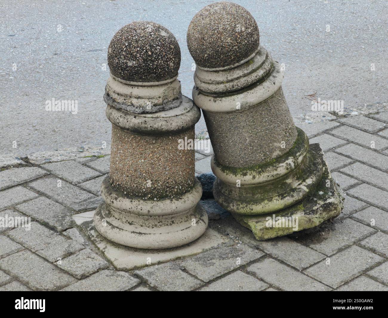 Lean on Me: Street Love und abstrakte Bauern Stockfoto