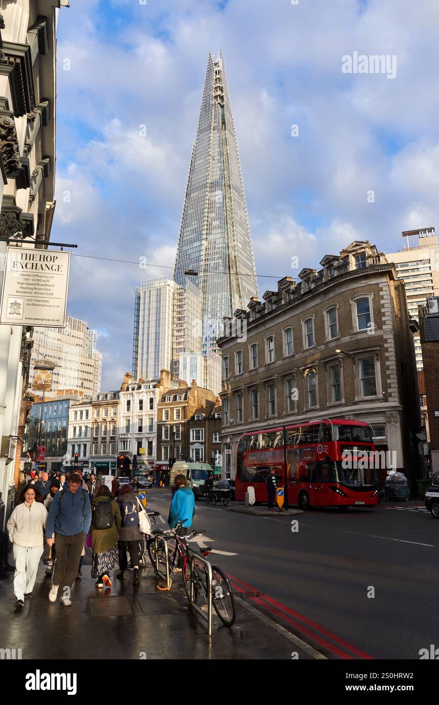 The Hop Exchange, The Shard, Southwark St, London, England, UK Stockfoto