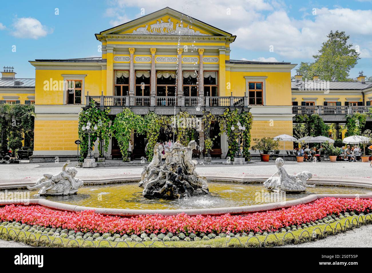 Österreich - Bad Ischl - Kaiservilla Stockfoto
