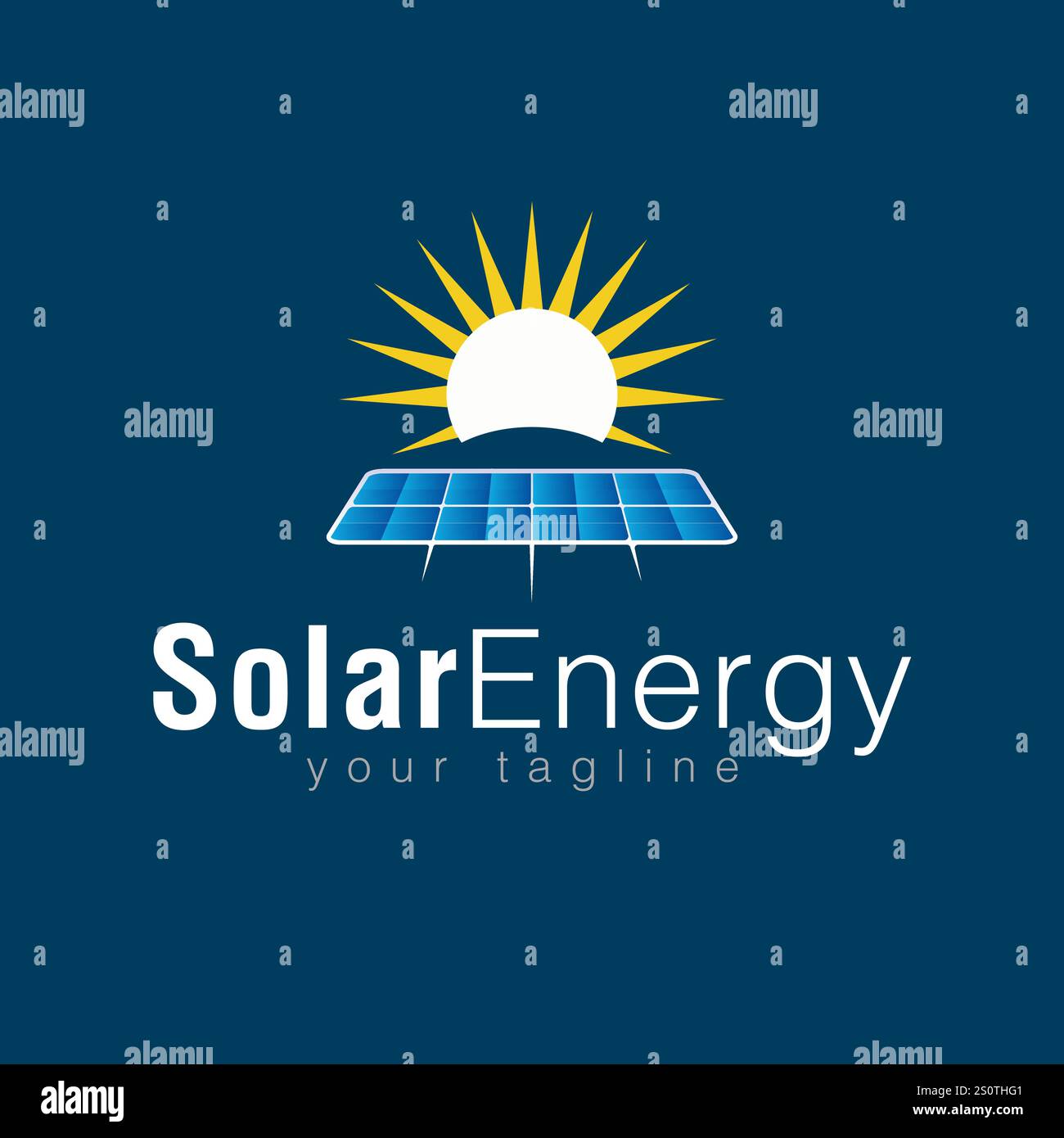 Elegantes Logo-Design mit Solarpanel, strahlender Sonne und grünem Blatt, das nachhaltige Energie und Harmonie mit der Natur repräsentiert. Ideal für Öko-Klimaanlagen Stock Vektor Elegantes Logo-Design mit Solarpanel, strahlender Sonne und grünem Blatt, das nachhaltige Energie und Harmonie mit der Natur repräsentiert. Ideal für Öko-Klimaanlagen Stock Vektor