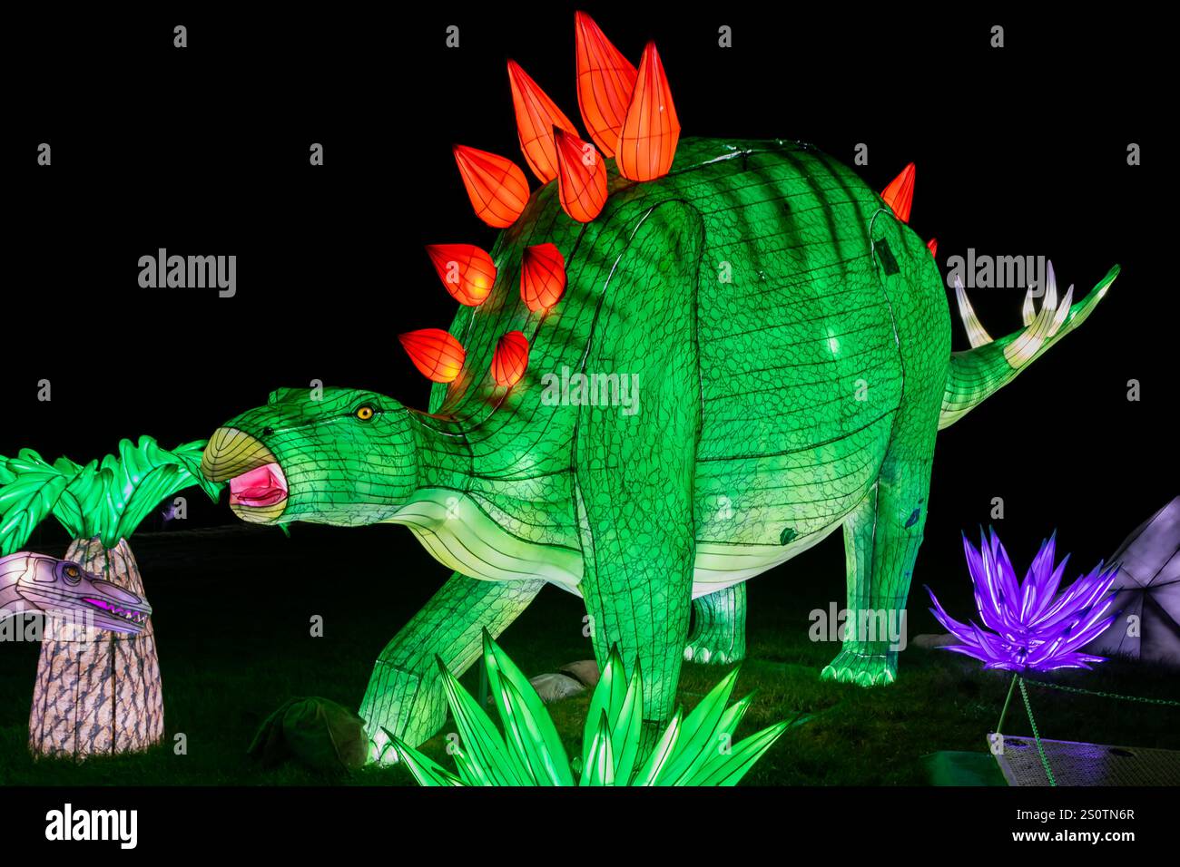 Festival of Light Longleat 28/12/2024 Stockfoto