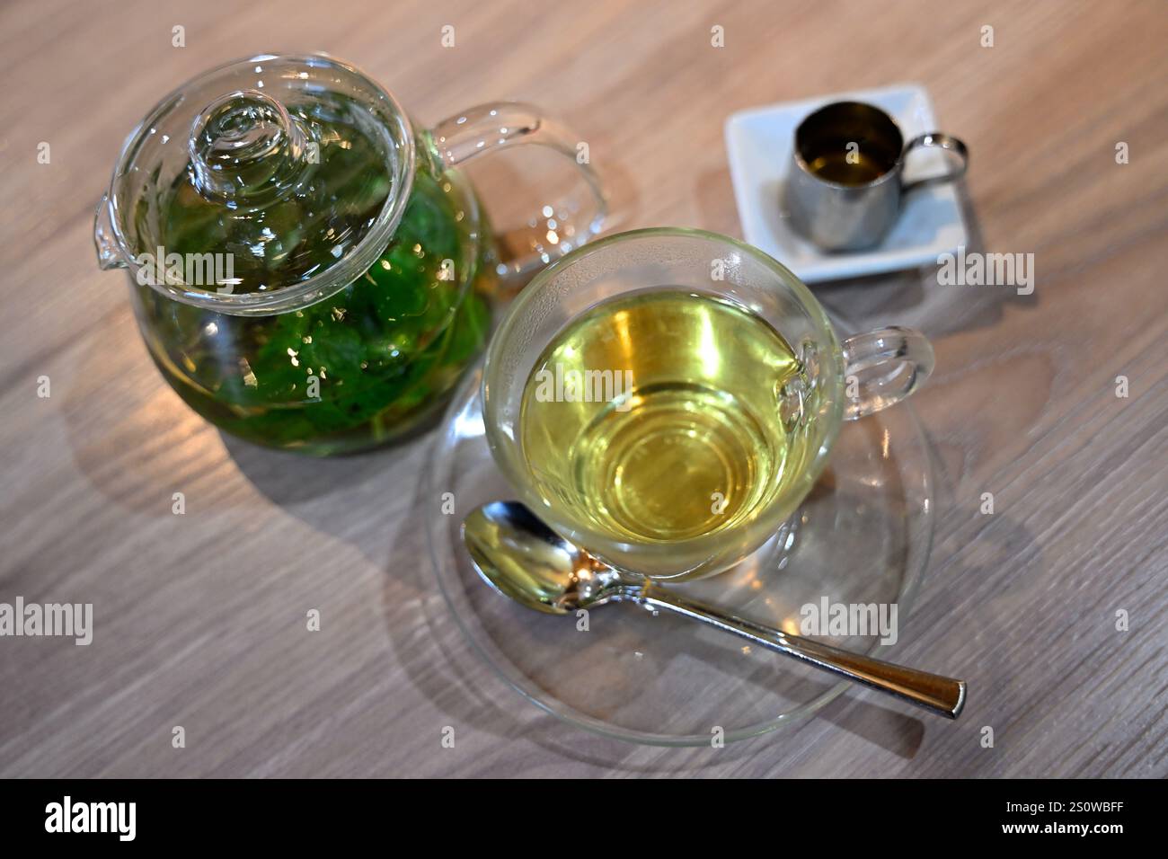 Kräutertee Japan Stockfoto