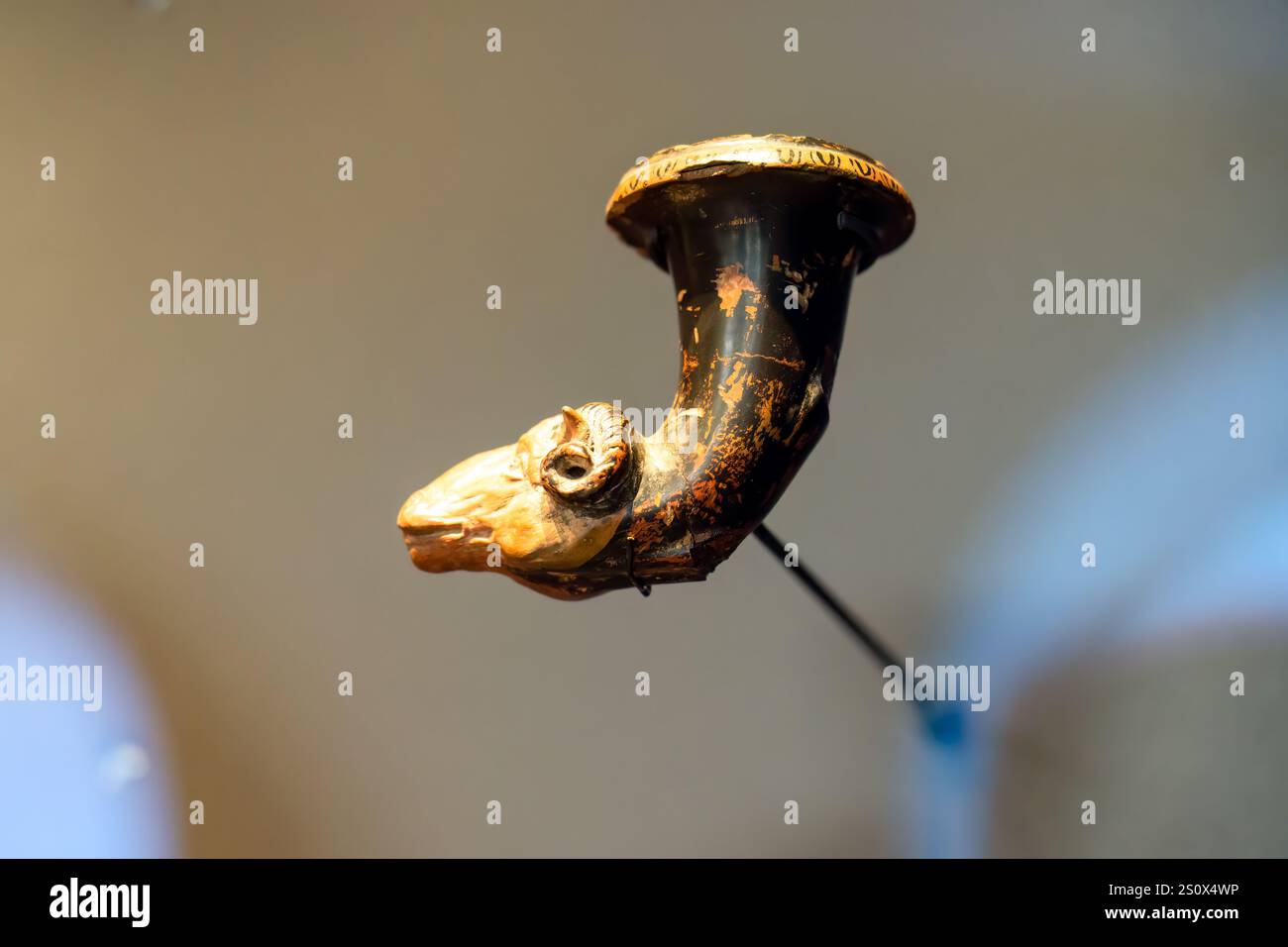 Katholische burgundische sakrale Kunst im Musée d'Art sacré de Dijon Stockfoto