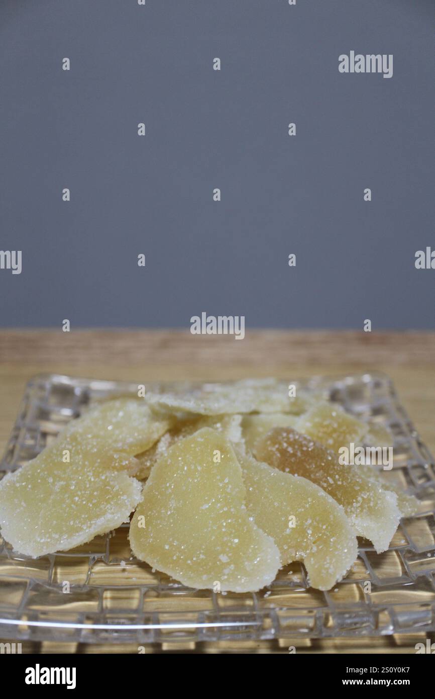 Getrockneter Ingwer, gekauft in einem Supermarkt in Tokio, Japan Stockfoto
