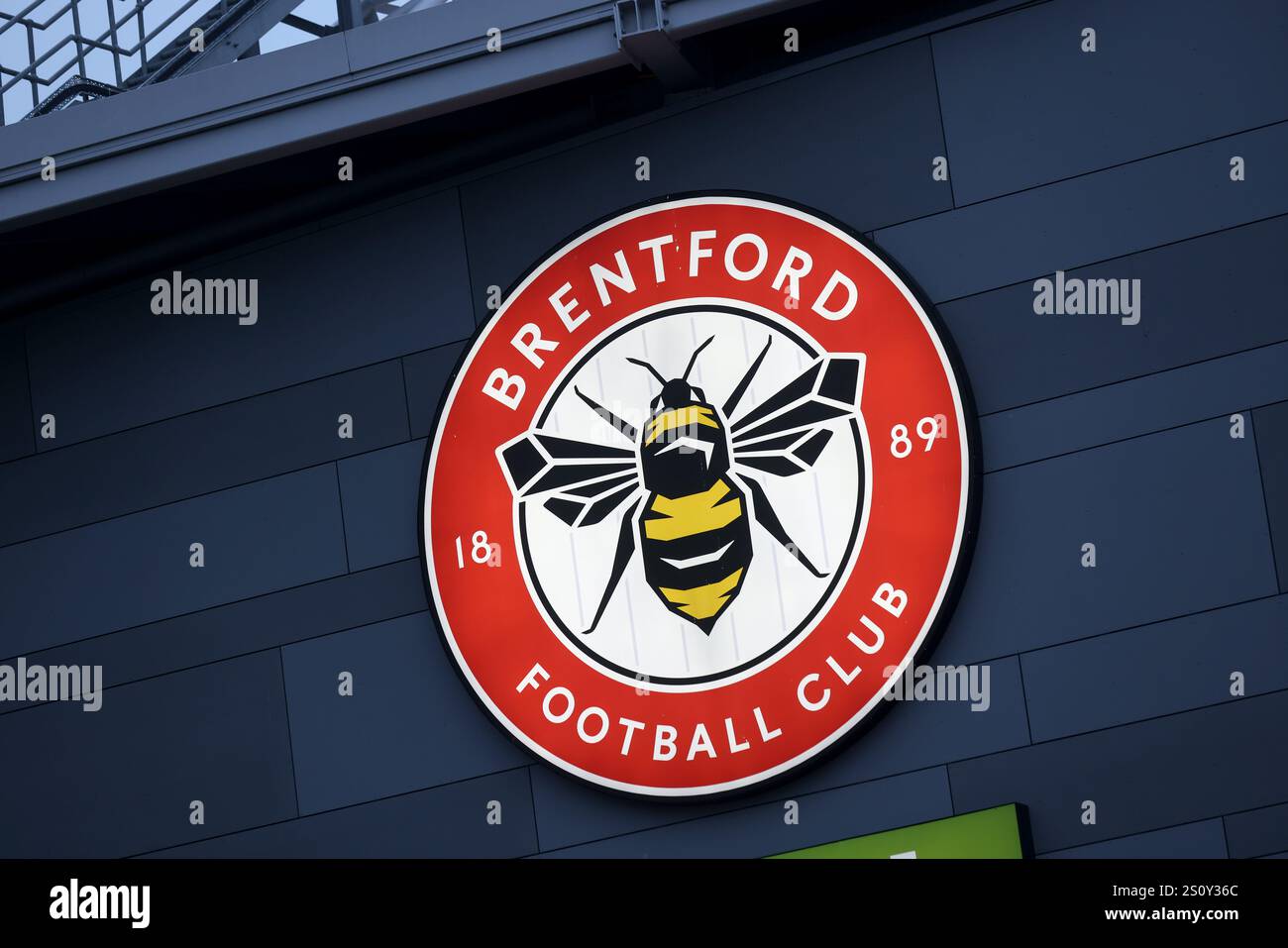 Allgemeine Ansichten des Brentford Football Club in London, Großbritannien. Stockfoto