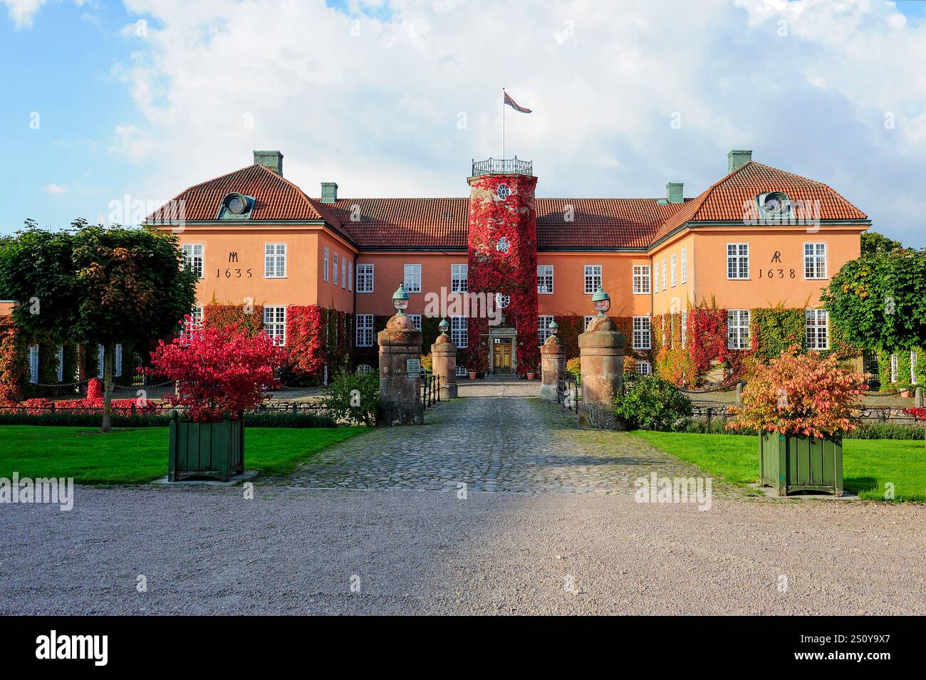 Maltesholm Castle, Maltesholms slott, Skåne, Schweden Stockfoto