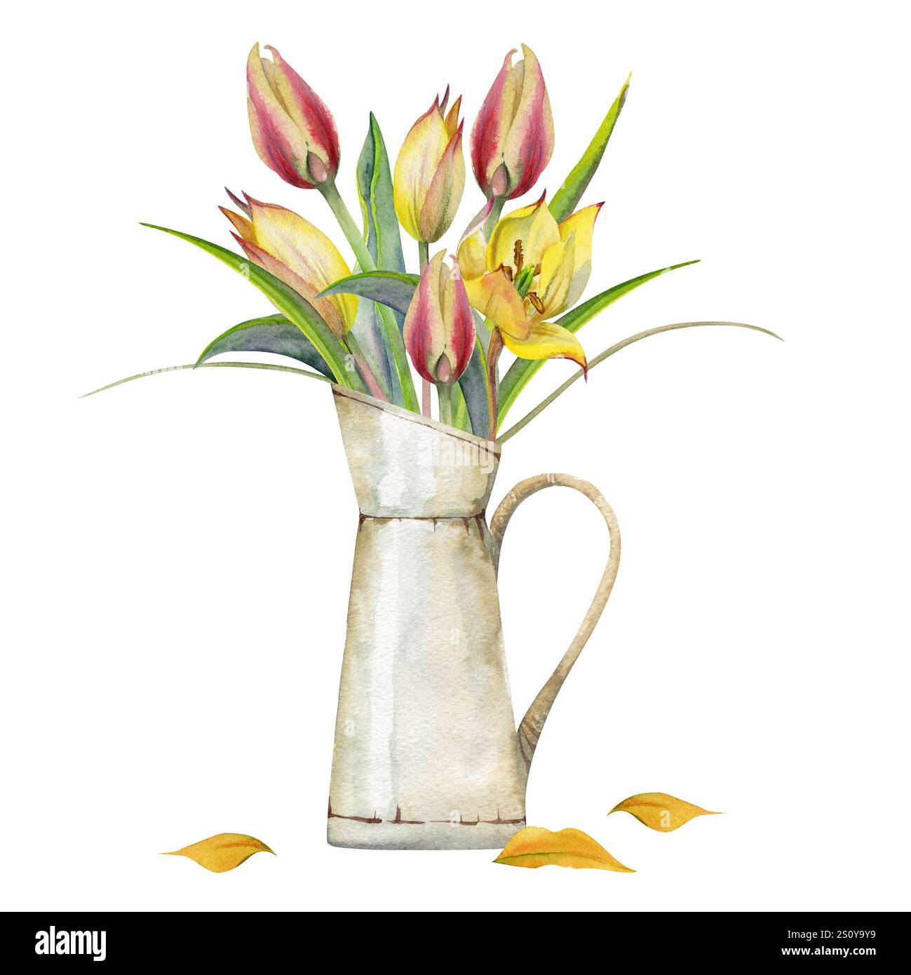 Stylische Taschentuchbox Mit Frühlingsblumen-Design – Lederoptik, Quadratisch, Dekorativ Für Bad & Wohnzimmer