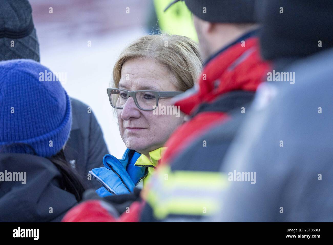 Semmering, Österreich. Dezember 2024 30. SEMMERING, ÖSTERREICH - 29. DEZEMBER: Landeshauptmann Niederösterreichs Johanna Mikl-Leitner beim Audi FIS Alpine Ski World Cup - Damen-Slalom, zweiter Lauf, Semmering am 29. Dezember 2024 in Semmering, Österreich.241229 SEPA 12 191 - 20241230 PD2754 Credit: APA-PictureDesk/Alamy Live News Stockfoto