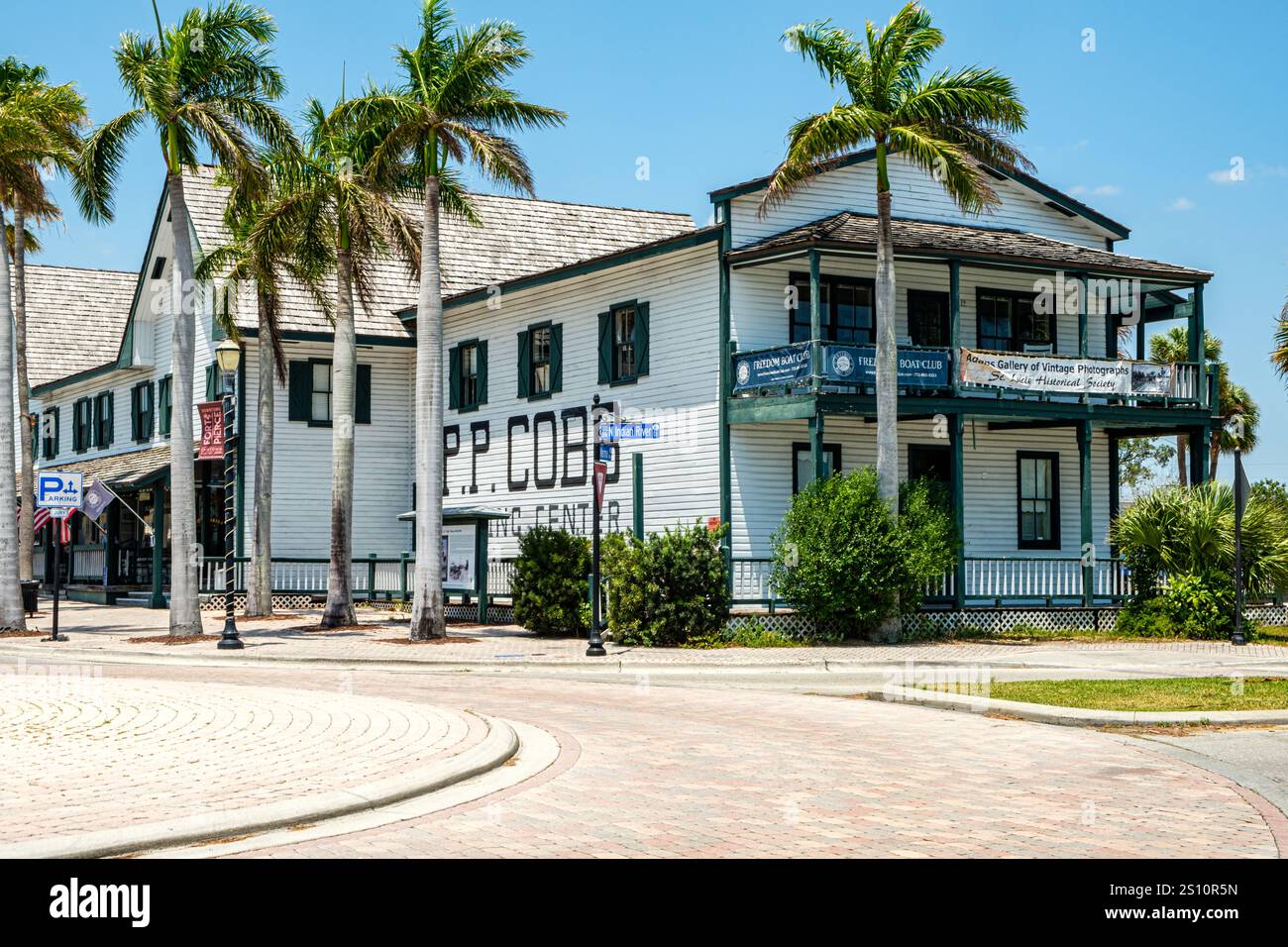 PP Cobb General Store, Avenue A, Fort Pierce, Florida Stockfoto