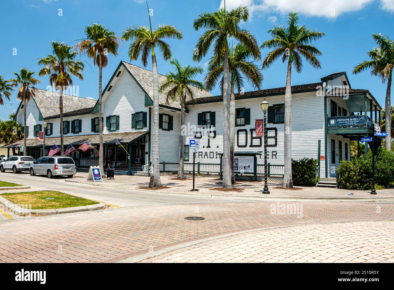 PP Cobb General Store, Avenue A, Fort Pierce, Florida Stockfoto