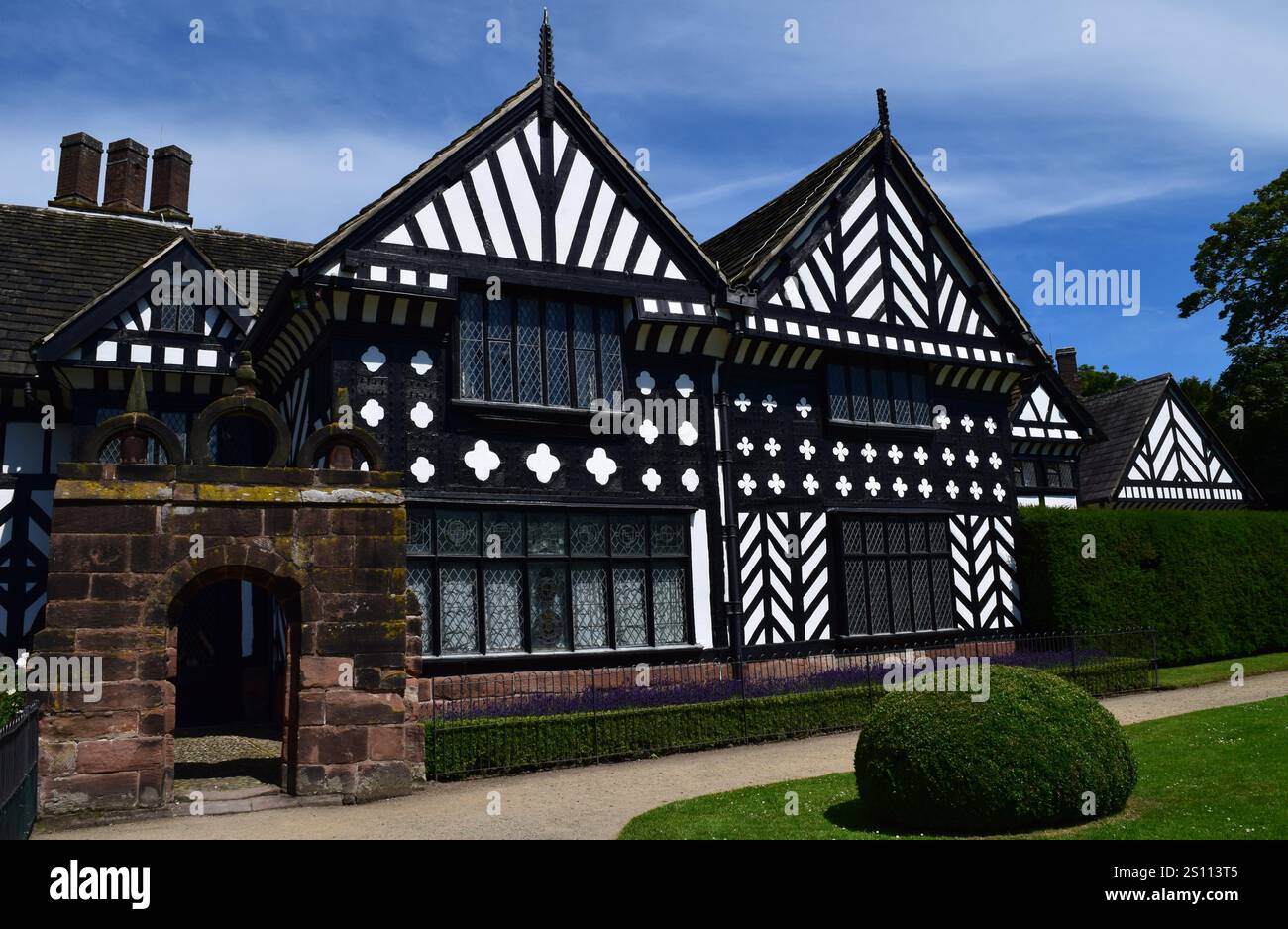 Speke Hall, Liverpool Stockfoto