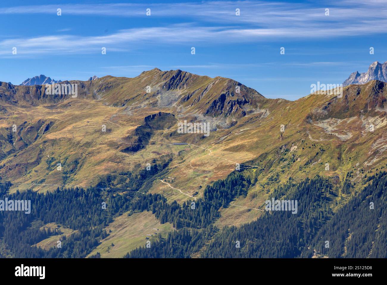 Mont-Blanc, Chamonix, Frankreich Stockfoto Mont-Blanc, Chamonix, Frankreich Stockfoto