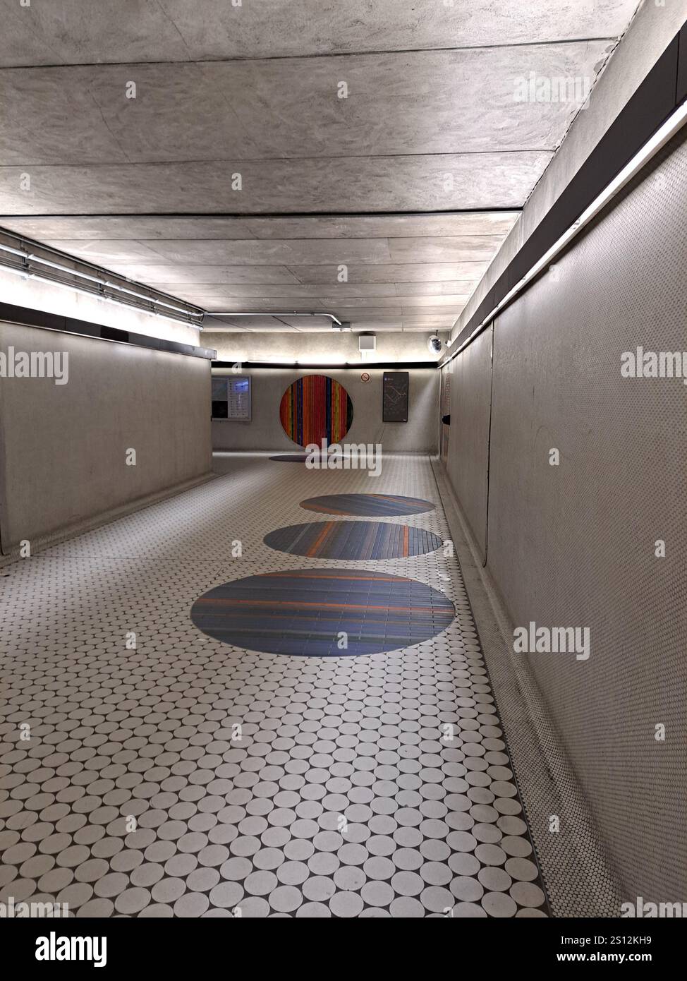 Circle 1966 an der U-Bahnstation Peel in Montreal, Quebec, Kanada Stockfoto