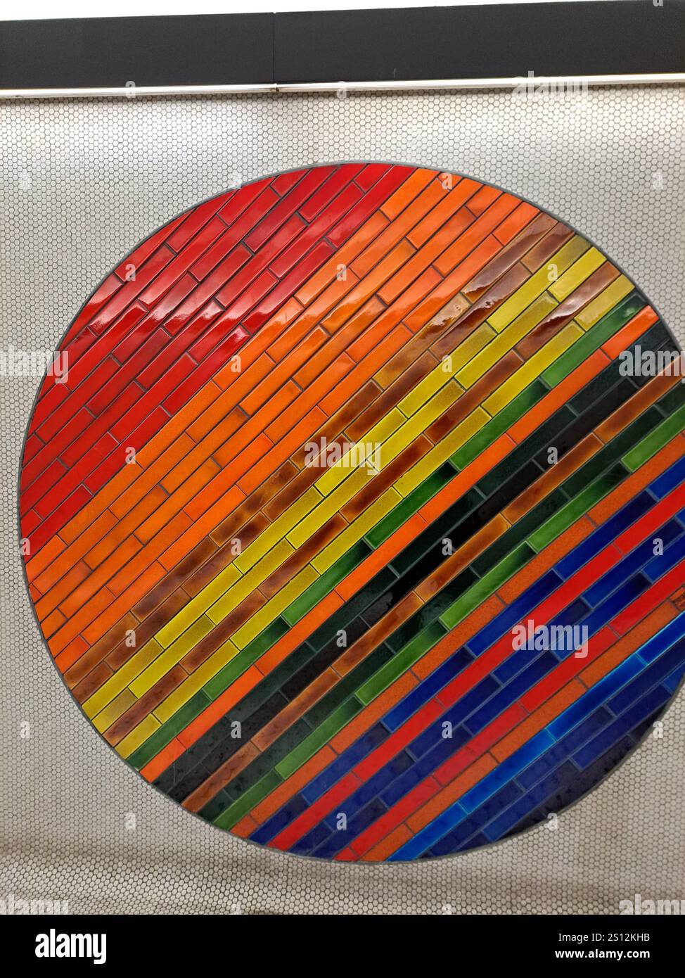 Circle 1966 an der U-Bahnstation Peel in Montreal, Quebec, Kanada Stockfoto