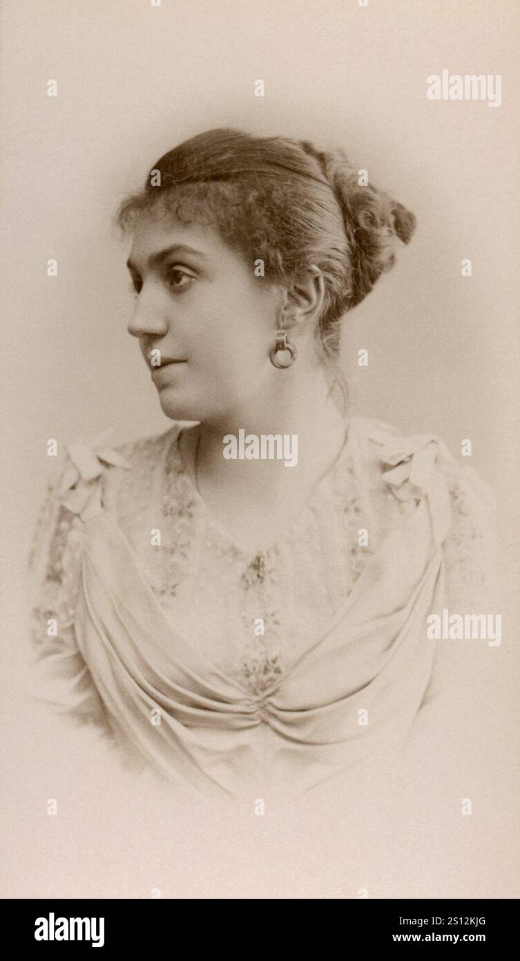 Fausta Labia, porträtt - SMV - H5 028 - Restauration. Stockfoto