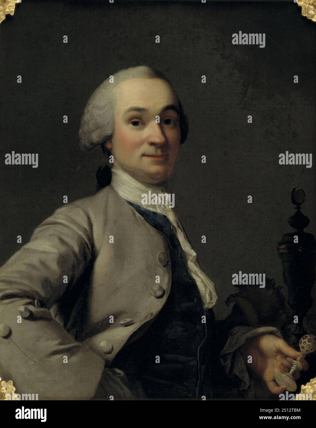 Vigilius Eriksen, Kunstdrejer og kunstkammerforvalter Lorenz Spengler, Stockfoto