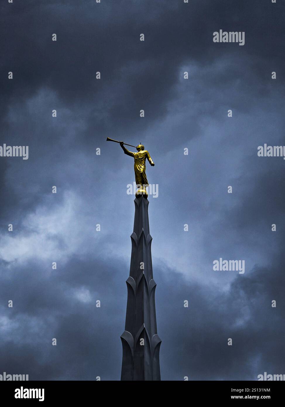 Der Goldene Aussichtspunkt - Smartphone-aufgenommenes Stockfoto