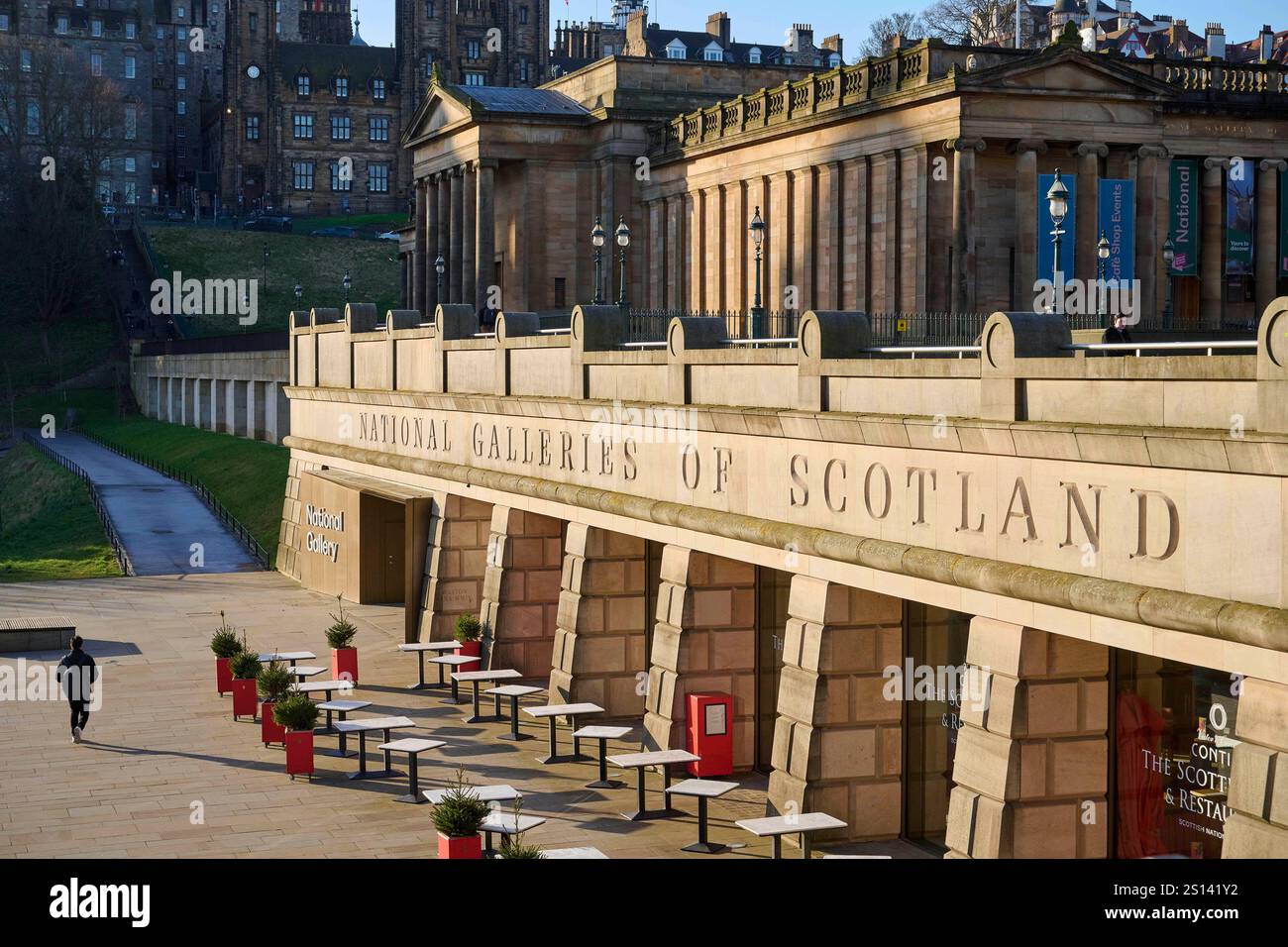 National Gallery of Scotland, The Mound, Edinburgh, Schottland Stockfoto